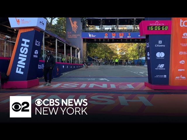 ⁣Runners ready to hit the pavement for 2024 NYC Marathon