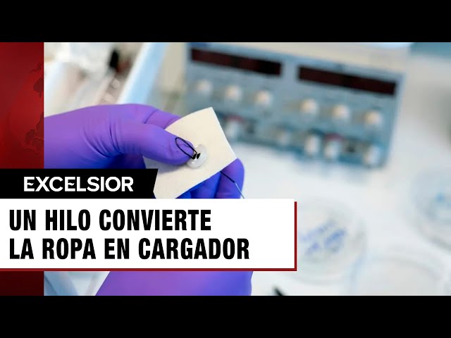 ⁣Un hilo de seda convierte la ropa en cargador: el futuro de la moda inteligente