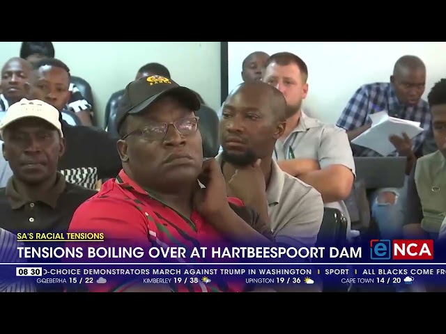 ⁣Tensions boiling over at Hartbeespoort dam