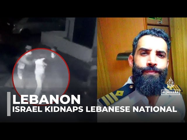 ⁣Israeli special forces abduct Lebanese citizen in unprecedented raid on Lebanon's northern coas