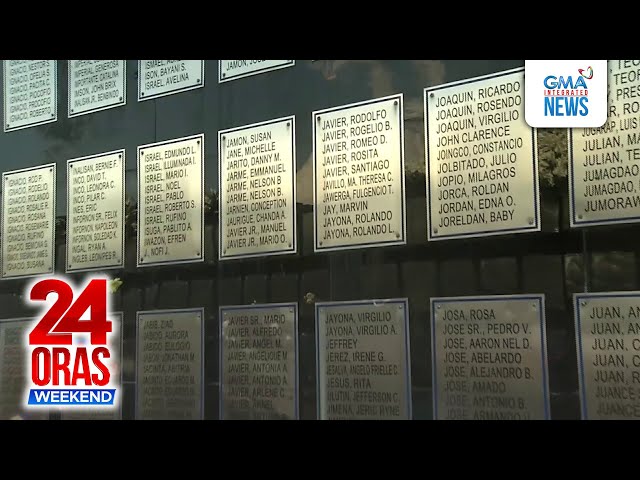 ⁣Pangalan ng yumaong ina at anak ng isang 74-anyos, wala sa Wall of Remembrance... | 24 Oras Weekend