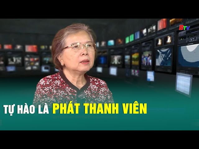 ⁣Tự hào là phát thanh viên