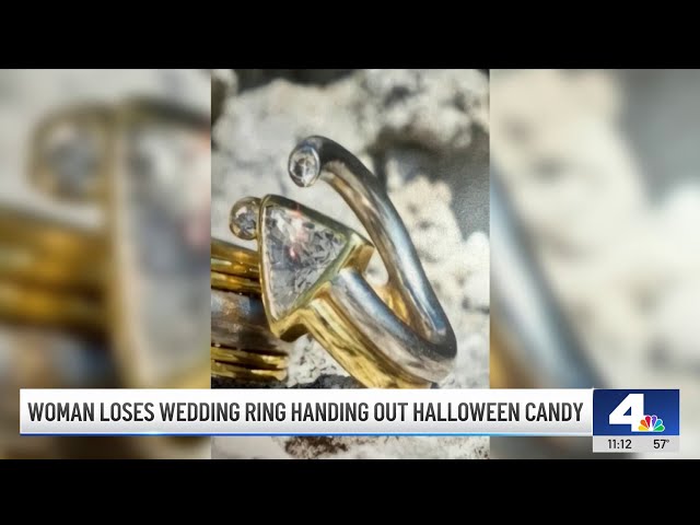 ⁣Woman loses wedding ring handing out Halloween candy in Diamond Bar