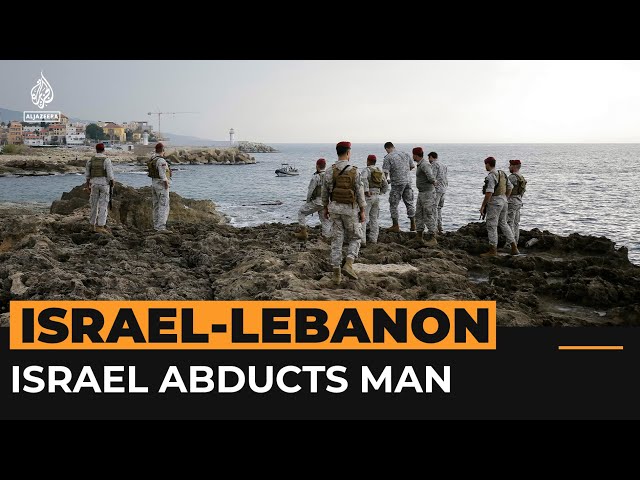 ⁣Israel abducts alleged Hezbollah member in northern Lebanon coastal raid | Al Jazeera Newsfeed