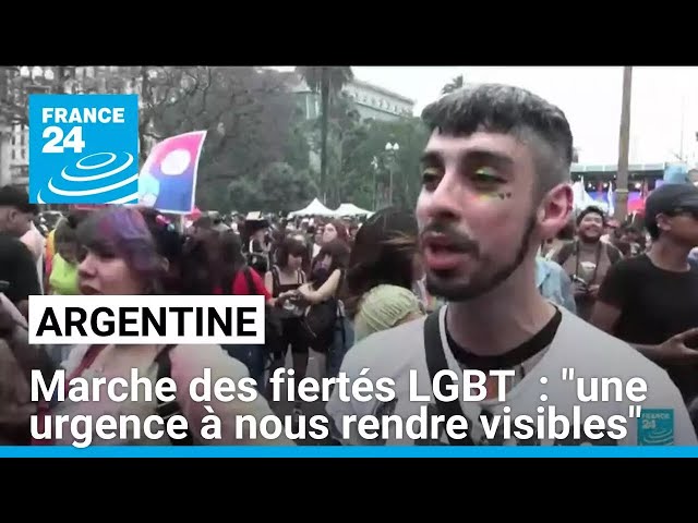 ⁣Marche des fiertés LGBT+ en Argentine : "une urgence à nous rendre visibles" • FRANCE 24