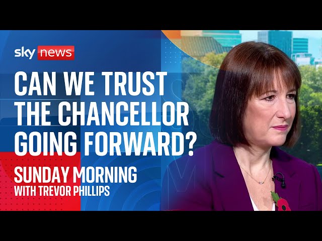 ⁣Chancellor admits she was 'wrong' on taxes during election