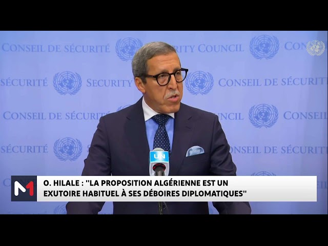 ⁣Omar Hilale réagit au débat suscité par la proposition algérienne de partition du Sahara marocain