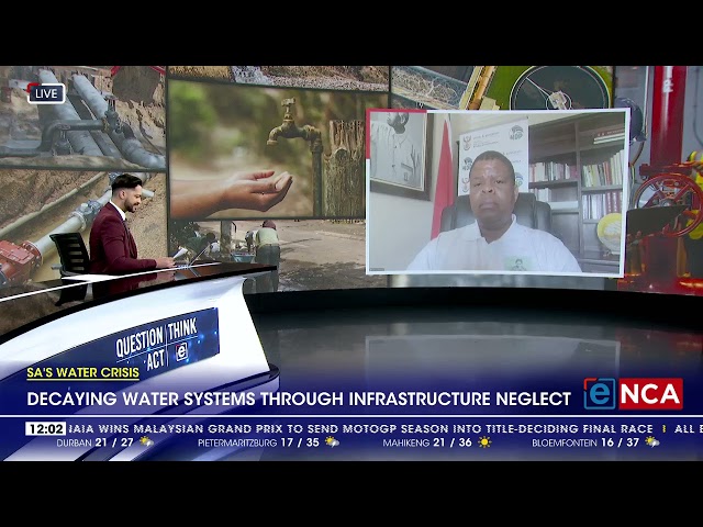 ⁣Decaying water systems though infrastructure neglect