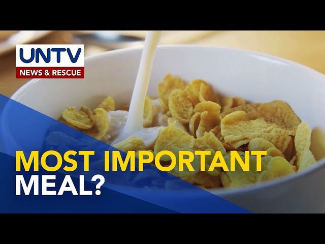 ⁣Totoo bang ang almusal o breakfast ang 'most important meal of the day'? | Now You Know