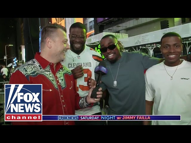 ⁣Watch: Jimmy Failla hits Times Square to ask people if Trump or Kamala will win