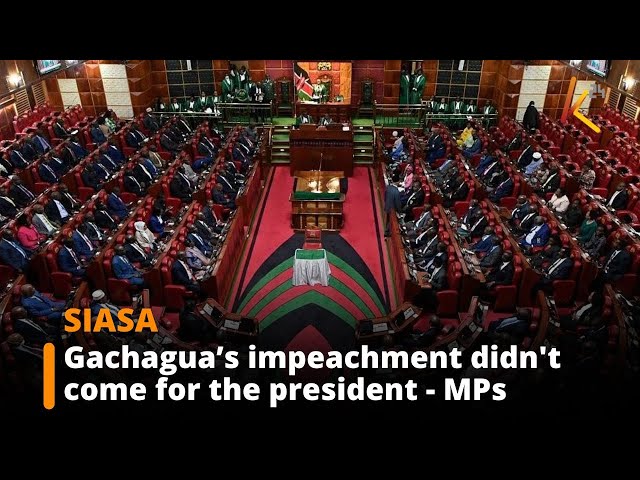 ⁣North Eastern leaders defend Impeachment of former DP Gachagua