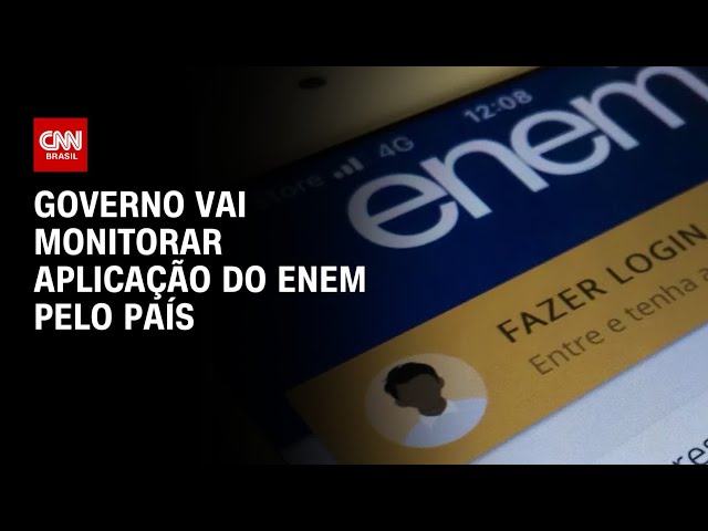 ⁣Governo vai monitorar aplicação do Enem pelo país | AGORA CNN