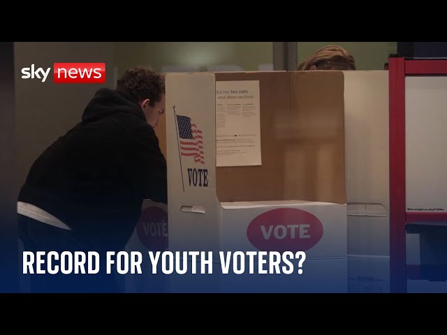 ⁣US election: Youth voters on track to break turnout records?