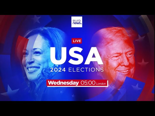 ⁣Trump or Harris? America votes, and Europe is watching on Euronews