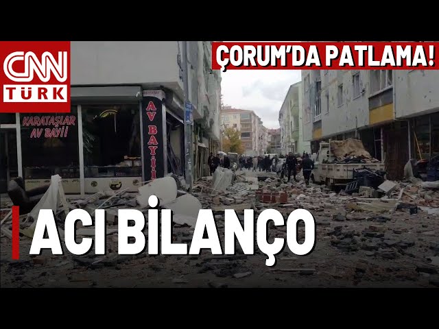 ⁣ Çorum'da Doğalgaz Faciası: 1 Ölü, 34 Yaralı! Çorum Belediye Başkanı Son Durumu CNN TÜRK'e