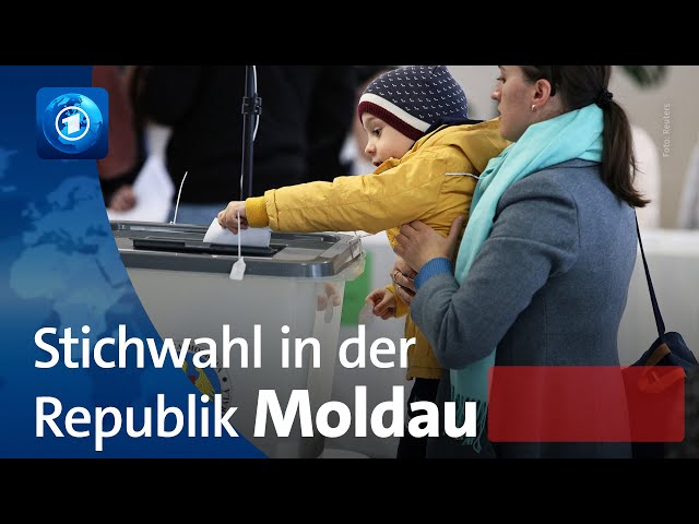 ⁣Republik Moldau: Richtungsentscheidung bei Stichwahl um die Präsidentschaft