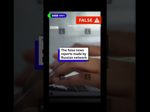 ⁣Russian disinformation network impersonates dozens of media organisations. #USElection #BBCNews