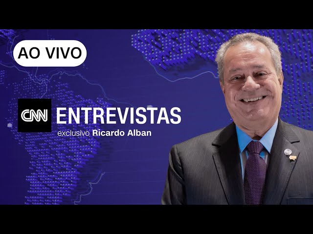 ⁣AO VIVO: CNN Entrevistas com Ricardo Alban, presidente da CNI | 03/11/2024