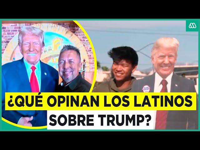 ⁣¿Qué opinan los latinos sobre Trump?: Las elecciones en EE.UU. entran en su recta final