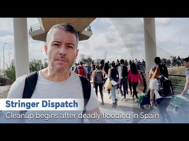 ⁣Stringer Dispatch: Cleanup begins after deadly flooding in Spain