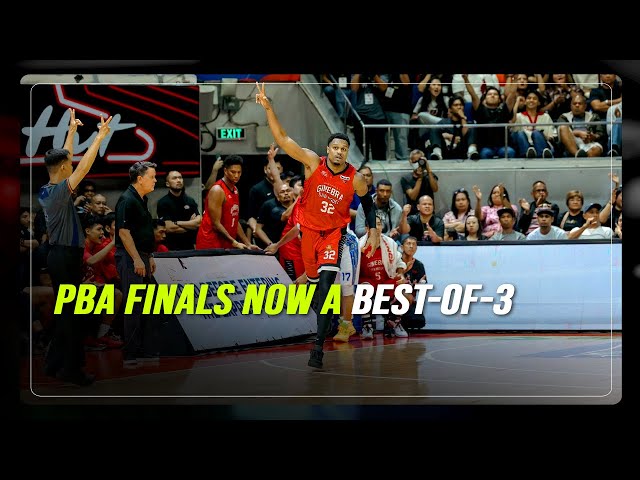 ⁣PBA Finals: Brownlee, Ginebra hold off TNT to tie series