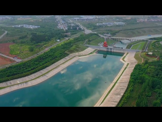 ⁣GLOBALink | How water flows from south to north along water diversion project