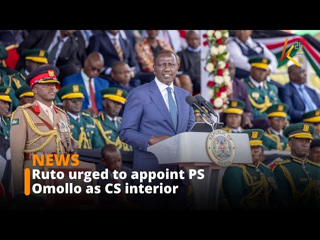 ⁣Nyanza youths urge President Ruto to appoint PS Omollo as CS interior