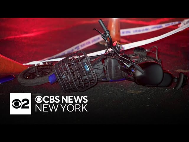 ⁣Cyclist killed by minivan driver fleeing traffic stop, NYPD says