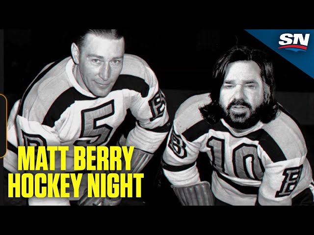 ⁣Matt Berry's Movember Hockey Night In Canada Intro