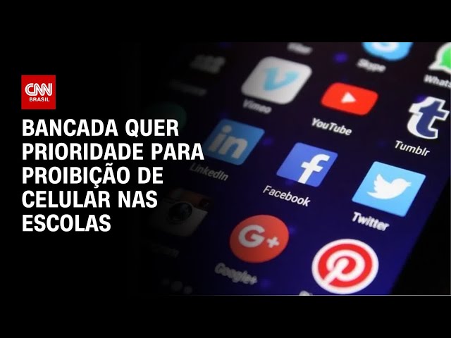 ⁣Bancada quer prioridade para proibição de celular nas escolas | AGORA CNN