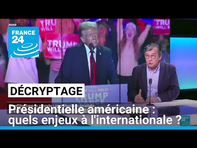 ⁣Présidentielle américaine : quels enjeux à l'international ? • FRANCE 24