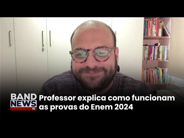 ⁣Provas do Enem 2024 são aplicadas em todo o Brasil | BandNews TV