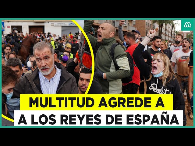 ⁣“¿Cómo no van a estar cabreados?”: Reyes responden a una multitud enfurecida en Valencia