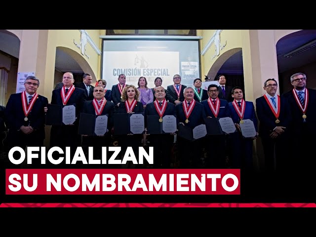 ⁣Defensoría del Pueblo oficializa nombramiento de siete miembros titulares de la JNJ