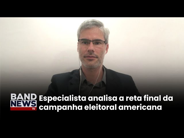 ⁣Kamala e Trump fazem apelo final a 2 dias das eleições | BandNews TV