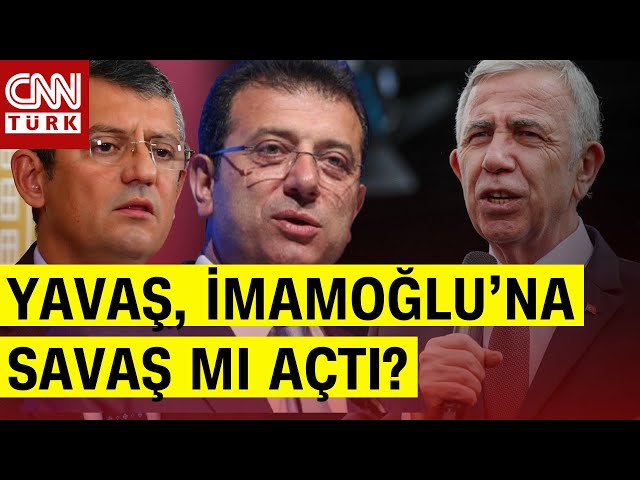 ⁣CHP İçinde Kriz! Mansur Yavaş CHP'den İstifa Mı Edecek?