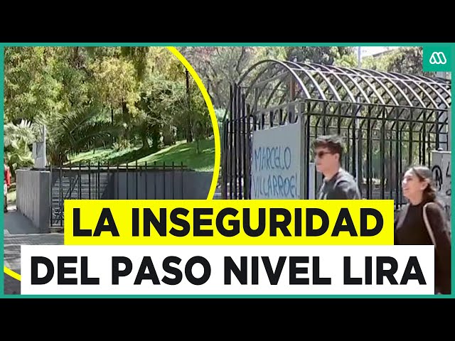 ⁣"Un nido de delincuencia": Denuncian inseguridad en paso nivel Lira