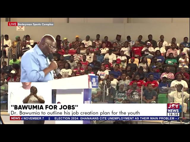 ⁣My opponent put the nation through self-inflicted crisis and home-grown hardships  - Dr Bawumia