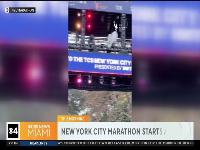 ⁣Runners from 150 countries competed in Sunday's NYC Marathon