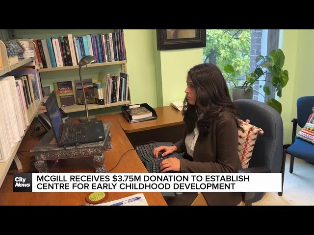 ⁣McGill secures a $3.75 million donation to launch new centre