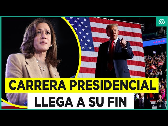 ⁣Empate técnico: Kamala Harris y Donald Trump llegan a la recta final de la carrera presidencial