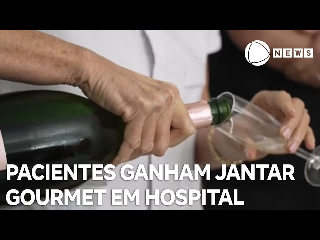 ⁣Pacientes que fizeram remoção de câncer de mama ganham jantar gourmet em hospital