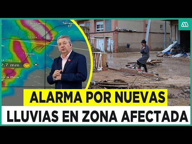 ⁣“Alerta máxima”: Nuevas lluvias llegan a zonas devastadas por inundaciones en España