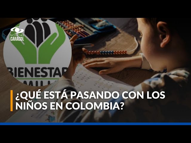 ⁣Preocupante panorama de los niños en Colombia, de acuerdo con informe del ICBF