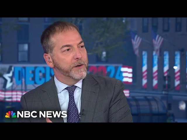 ⁣Chuck Todd: ‘We're all so spooked by shifts in the electorate that were missed’ in the past