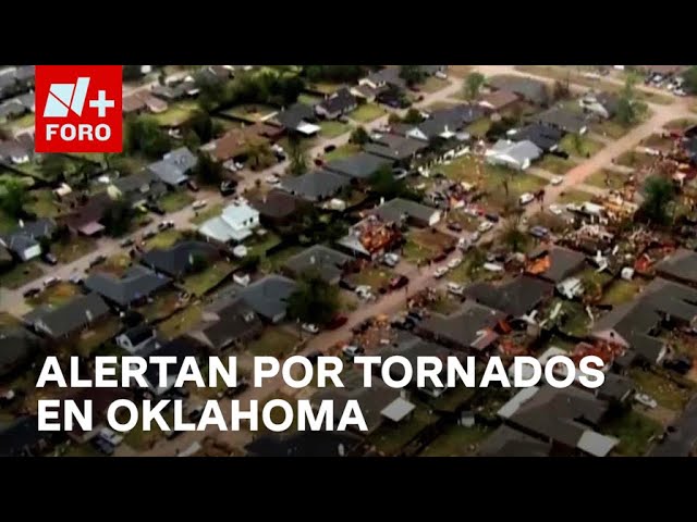 ⁣Varios tornados afectan Oklahoma; Universidades piden refugio a estudiantes - Las Noticias