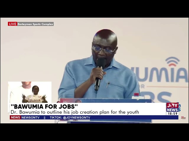 ⁣Your concerns and aspirations are my top priorities - Dr Bawumia to the youth. #ElectionHQ