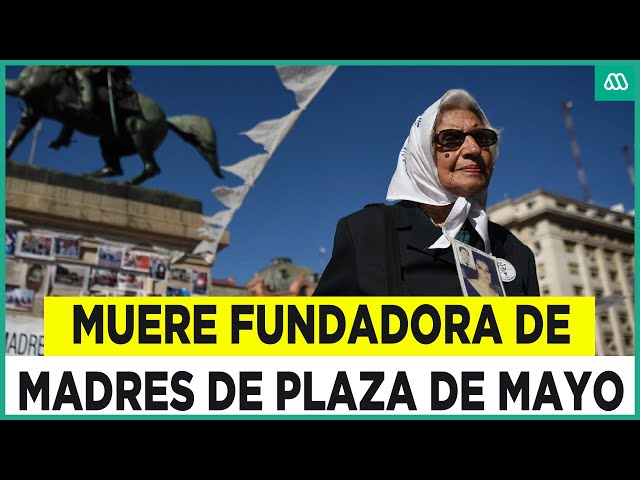 ⁣Muere Mira Baravalle: Histórica fundadora de Madres y Abuelas de Plaza de May