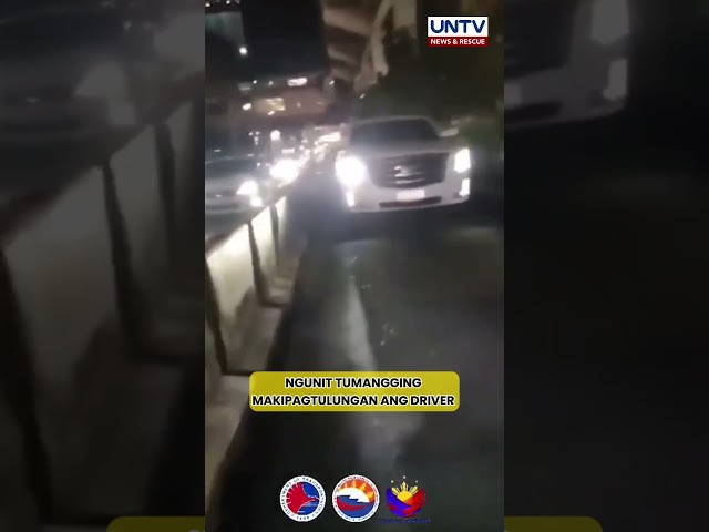 ⁣SUV na may plakang ‘7’ tinangkang sagasaan ang traffic enforcer nang ‘di makalusot sa EDSA bus lane