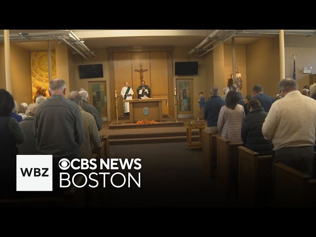 ⁣St. Mary's Church in Franklin reopens after fire last month